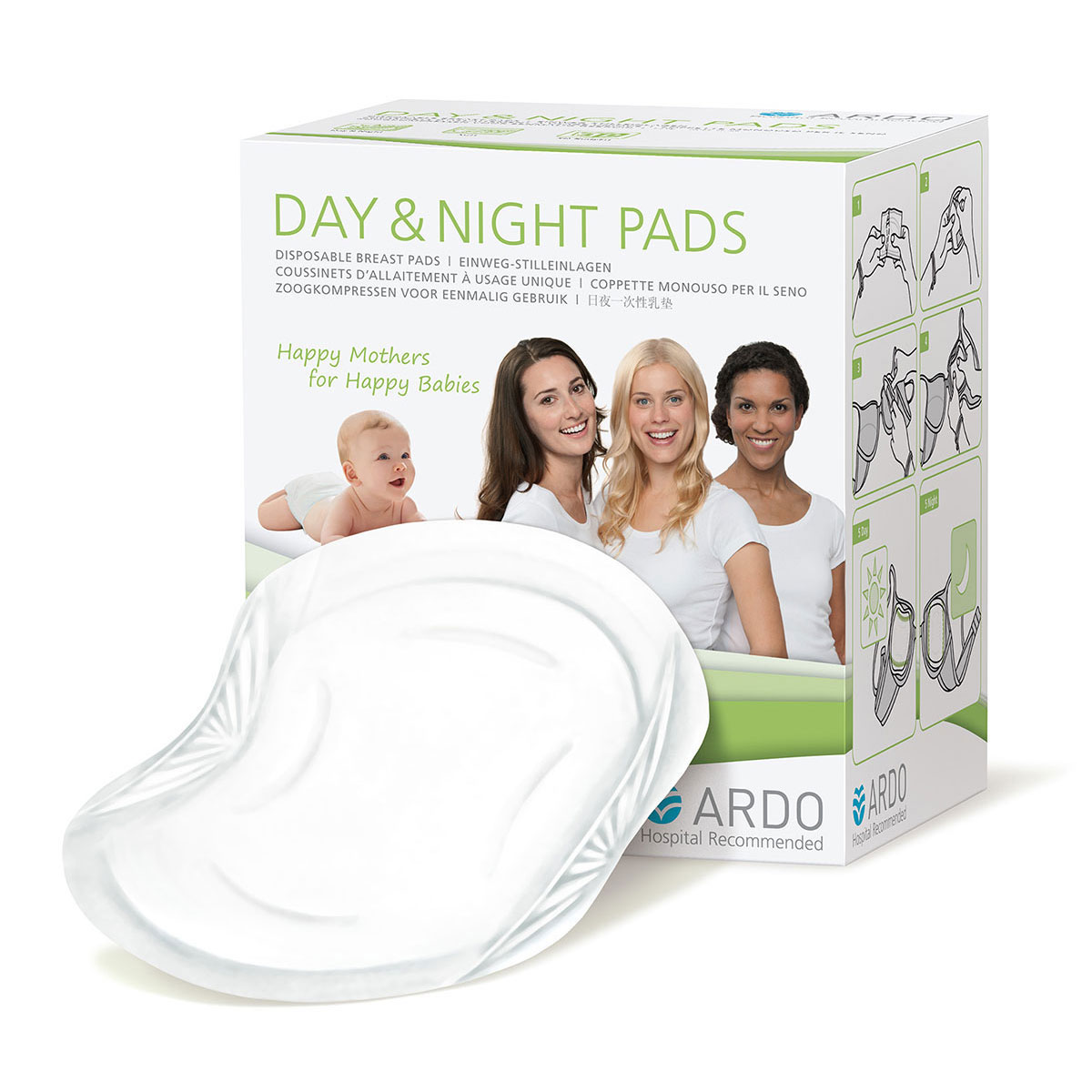 ARDO Day & Night Breast Pads (30pcs)